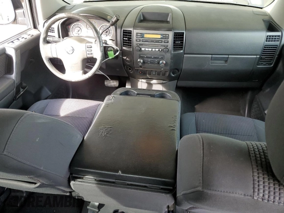 2008 Nissan Titan XE with VIN 1N6AA07DX8N354372, listed as a Copart auction lot 48017605 with 149,382 mi miles and Salvage Title. Bid and sale history available at carsss.com. Image 8.