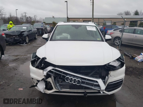 2019 Audi Q5 Premium with VIN WA1ANAFY0K2093743, listed as a IAAI auction lot 41443852 with 63,874 mi miles. Bid and sale history available at carsss.com. Image 12.