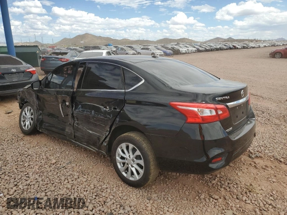 2019 Nissan Sentra SV with VIN 3N1AB7AP4KY453486, listed as a Copart auction lot 53346395 with Not Provided miles and Salvage Title. Bid and sale history available at DreamBid. Image 2.