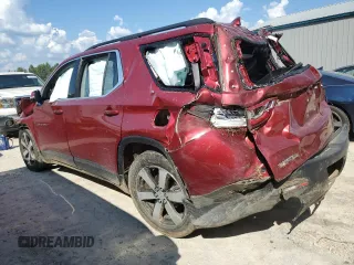 2020 Chevrolet Traverse LT Leather with VIN 1GNERHKW3LJ244596, listed as a Copart auction lot 46196935 with 0 mi miles and Salvage Title. Bid and sale history available at carsss.com. Image 2.