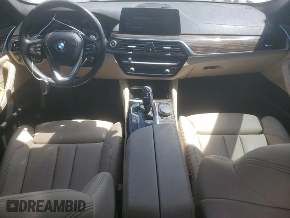 2019 BMW 5 Series 530e with VIN WBAJA9C57KB254080, listed as a Copart auction lot 63315805 with 15,492 mi miles and Clean title. Bid and sale history available at DreamBid. Image 8.