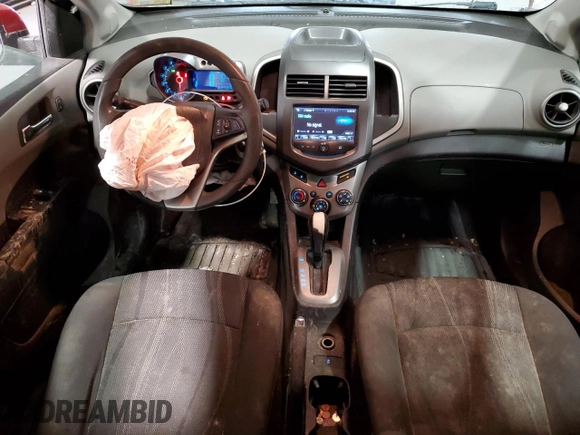 2016 Chevrolet Sonic LT with VIN 1G1JC6SG0G4177586, listed as a Copart auction lot 48156205 with 222,063 mi miles and Salvage Title. Bid and sale history available at carsss.com. Image 8.