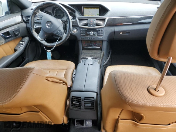 2010 Mercedes-Benz E 550 Luxury with VIN WDDHF7CB3AA134560, listed as a Copart auction lot 48516615 with 165,533 mi miles and Salvage Title. Bid and sale history available at DreamBid. Image 8.