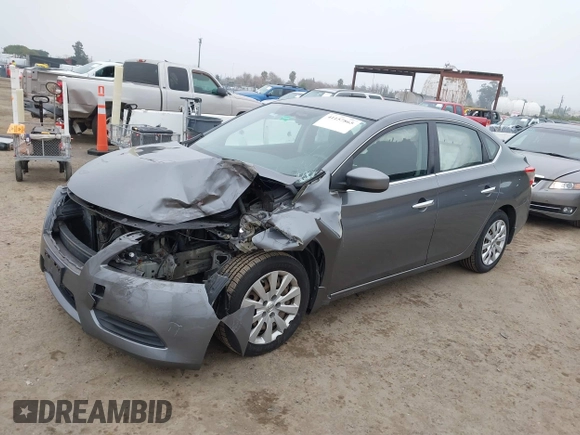 2015 Nissan Sentra S with VIN 3N1AB7AP5FY377475, listed as a IAAI auction lot 41157865 with 131,119 mi miles. Bid and sale history available at carsss.com. Image 17.
