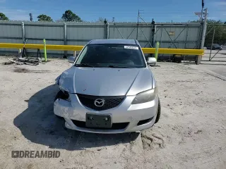 2006 Mazda 3 i with VIN JM1BK12F261537305, listed as a Copart auction lot 42549055 with Not Provided miles and Salvage Title. Bid and sale history available at carsss.com. Image 10.