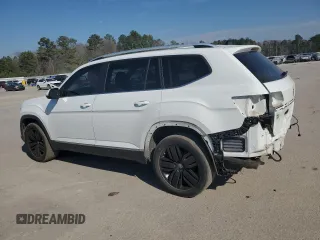 2019 Volkswagen Atlas SEL with VIN 1V2MR2CA4KC515008, listed as a Copart auction lot 46481665 with 44,863 mi miles and Salvage title. Bid and sale history available at DreamBid. Image 2.