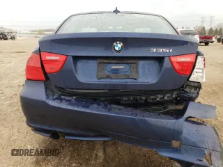 2011 BMW 3 Series 335i xDrive with VIN WBAPL5C54BA919777, listed as a Copart auction lot 53599895 with Not provided miles and Salvage title. Bid and sale history available at DreamBid. Image 6.