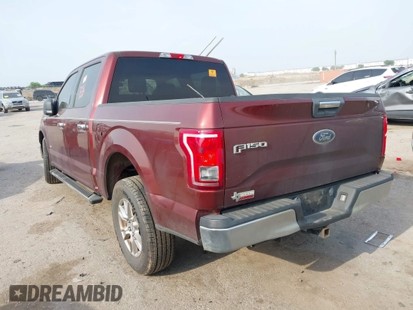2015 Ford F-150 XL with VIN 1FTEW1CP0FKF21848, listed as a IAAI auction lot 42205248 with Not provided miles and . Bid and sale history available at DreamBid. Image 3.