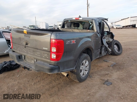 2020 Ford Ranger XL with VIN 1FTER1EHXLLA41707, listed as a IAAI auction lot 41476614 with Not Provided miles. Bid and sale history available at carsss.com. Image 4.