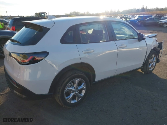 2023 Honda HR-V LX with VIN 3CZRZ2H33PM737623, listed as a IAAI auction lot 41026627 with 20,844 mi miles. Bid and sale history available at carsss.com. Image 4.
