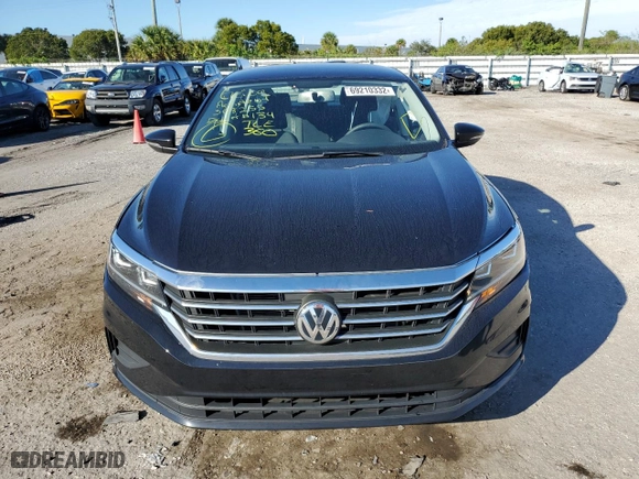 2020 Volkswagen Passat 2.0T S with VIN 1VWAA7A31LC021233, listed as a Copart auction lot 69210332 with 18,492 mi miles. Bid and sale history available at carsss.com. Image 5.