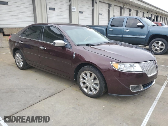 2011 Lincoln MKZ with VIN 3LNHL2GCXBR760439, listed as a Copart auction lot 51306945 with 104,261 mi miles and Salvage Title. Bid and sale history available at carsss.com. Image 4.