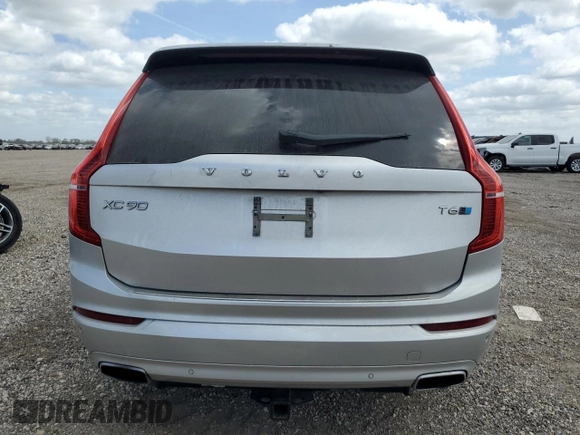 2017 Volvo XC90 with VIN YV4A22PK8H1109374, listed as a Copart auction lot 49300485 with 127,804 mi miles and Salvage Title. Bid and sale history available at DreamBid. Image 6.