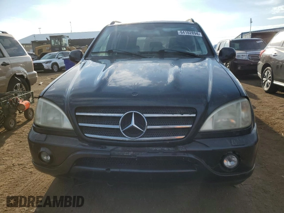 2001 Mercedes-Benz M-Class AMG with VIN 4JGAB74E01A242078, listed as a Copart auction lot 64102894 with 144,519 mi miles and Salvage Title. Bid and sale history available at carsss.com. Image 5.