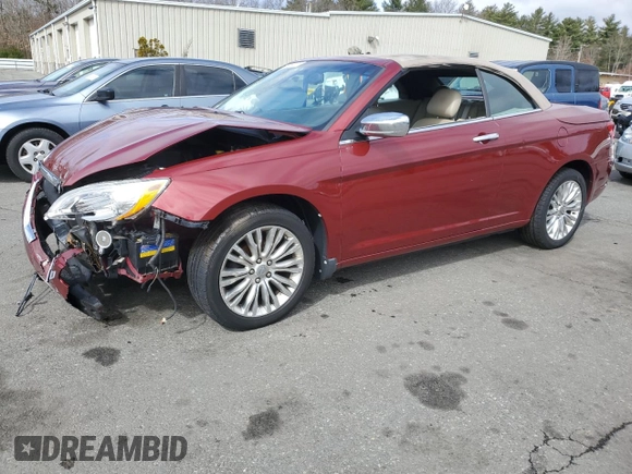 2011 Chrysler 200 Limited with VIN 1C3BC7EG1BN539686, listed as a Copart auction lot 50046405 with 79,942 mi miles and Non Repairable. Bid and sale history available at DreamBid. Image 1.