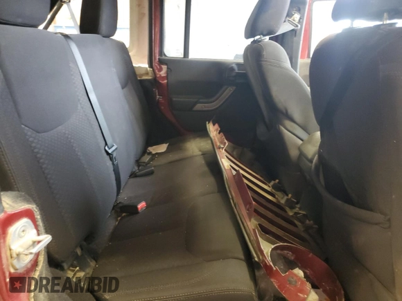 2013 Jeep Wrangler Unlimited Sport RHD with VIN 1C4BJWKGXDL517345, listed as a Copart auction lot 60552845 with 169,064 mi miles and Salvage title. Bid and sale history available at DreamBid. Image 11.