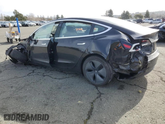 2018 Tesla Model 3 Long Range Battery with VIN 5YJ3E1EA0JF172084, listed as a Copart auction lot 45617965 with Not Provided miles and Salvage Title. Bid and sale history available at DreamBid. Image 2.