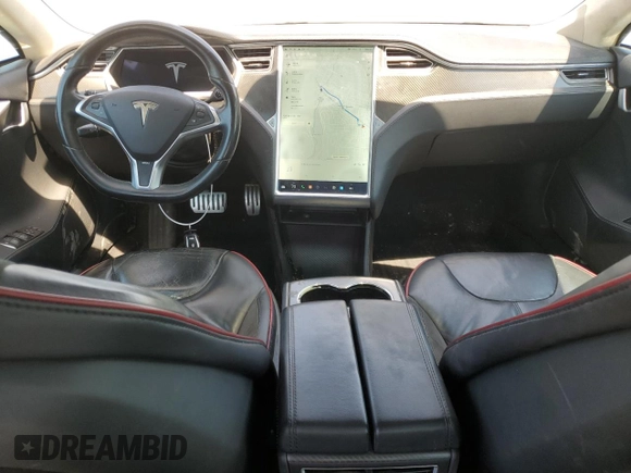 2014 Tesla Model S 60 with VIN 5YJSA1H17EFP29100, listed as a Copart auction lot 65081725 with 130,377 mi miles and Clean title. Bid and sale history available at DreamBid. Image 8.