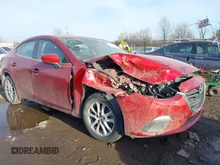 2014 Mazda 3 i Grand Touring with VIN JM1BM1W76E1123407, listed as a IAAI auction lot 41416500 with 95,310 mi miles and . Bid and sale history available at carsss.com. Image 1.