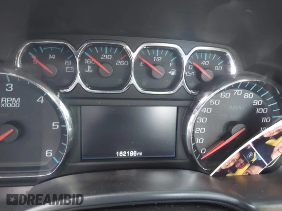 2015 Chevrolet Silverado 1500 LT with VIN 1GCRCREC1FZ308563, listed as a IAAI auction lot 41455858 with 162,196 mi miles. Bid and sale history available at carsss.com. Image 7.