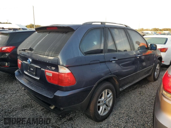 2006 BMW X5 3.0i with VIN 5UXFA135X6LY33251, listed as a Copart auction lot 73736804 with 0 mi miles and Salvage Title. Bid and sale history available at carsss.com. Image 3.
