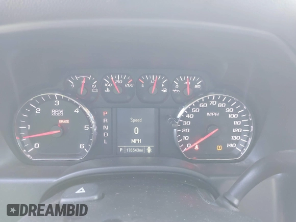 2017 Chevrolet Silverado 1500 Work Truck with VIN 1GCVKNEC2HZ208923, listed as a IAAI auction lot 41234814 with 176,543 mi miles. Bid and sale history available at carsss.com. Image 7.