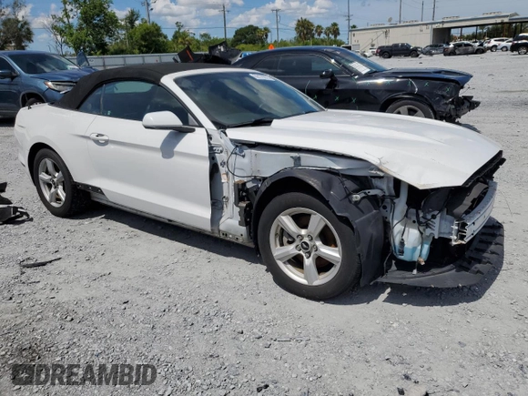 2015 Ford Mustang V6 with VIN 1FATP8EM5F5399184, listed as a Copart auction lot 59179375 with 99,374 mi miles and Salvage title. Bid and sale history available at DreamBid. Image 4.