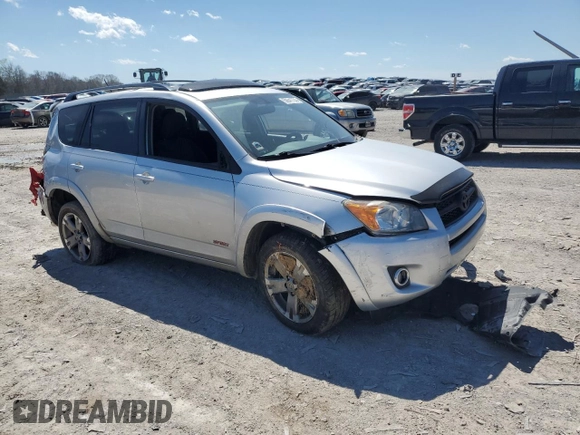 2012 Toyota RAV4 Sport with VIN JTMRF4DVXC5053847, listed as a Copart auction lot 50641735 with 168,422 mi miles and Salvage Title. Bid and sale history available at carsss.com. Image 4.