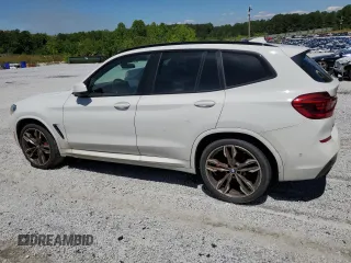 2021 BMW X3 M40i with VIN 5UXTY9C08M9H43918, listed as a Copart auction lot 55637725 with 108,703 mi miles and Clean Title. Bid and sale history available at DreamBid. Image 2.