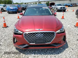 2019 Genesis G70 Advanced z VIN KMTG34LE0KU024820, wystawiony jako Copart lot #58488615 z przebiegiem 81 576 mil mil oraz Szkoda całkowita • Salvage title. Historia ofert i sprzedaży dostępna na DreamBid. Obrazek 5.