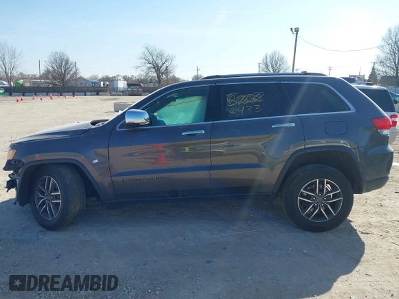 2019 Jeep Grand Cherokee Limited with VIN 1C4RJFBG4KC796819, listed as a IAAI auction lot 41786433 with 61,887 mi miles and . Bid and sale history available at DreamBid. Image 13.