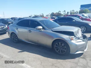 2014 Lexus IS 250 with VIN JTHBF1D24E5031723, listed as a IAAI auction lot 41957146 with 126,125 mi miles. Bid and sale history available at carsss.com. Image 13.