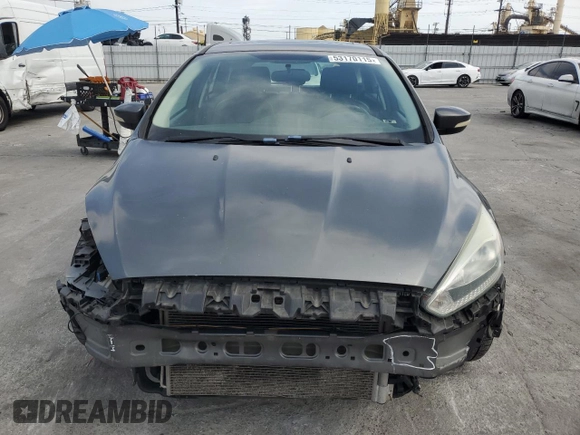 2015 Ford Focus SE with VIN 1FADP3K23FL330287, listed as a Copart auction lot 53170115 with 107,181 mi miles and Salvage Title. Bid and sale history available at carsss.com. Image 5.