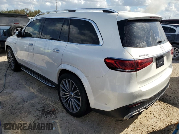 2021 Mercedes-Benz GLS with VIN 4JGFF8KE6MA464471, listed as a Copart auction lot 77275104 with 0 mi miles and Non Repairable. Bid and sale history available at carsss.com. Image 2.