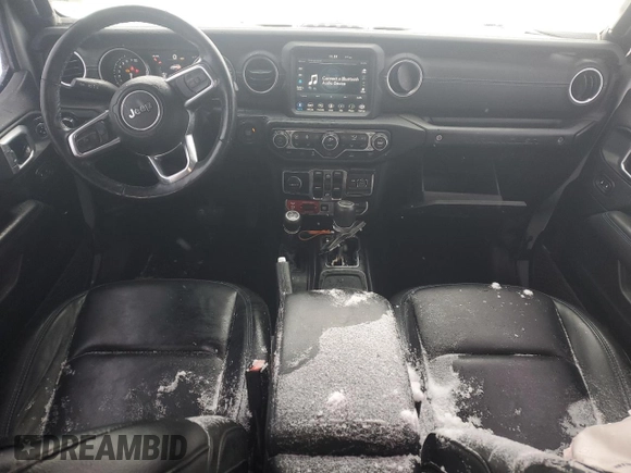 2022 Jeep Wrangler Unlimited Rubicon with VIN 1C4JJXR63NW264609, listed as a Copart auction lot 88148715 with 33,308 mi miles and Salvage title. Bid and sale history available at DreamBid. Image 8.