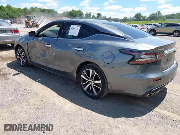 2020 Nissan Maxima SV with VIN 1N4AA6CV3LC378902, listed as a IAAI auction lot 42341718 with 71,129 mi miles and . Bid and sale history available at DreamBid. Image 3.