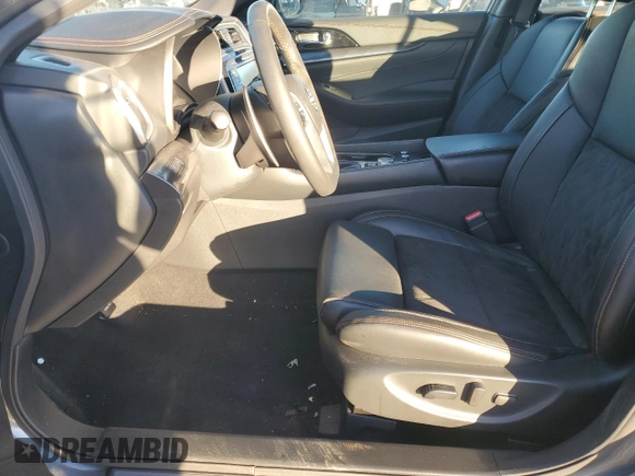 2023 Nissan Maxima SR with VIN 1N4AA6EV6PC513972, listed as a Copart auction lot 86695044 with 27,174 mi miles and Salvage title. Bid and sale history available at DreamBid. Image 7.