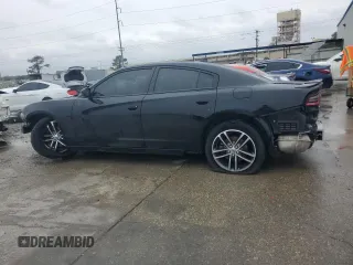 2019 Dodge Charger SXT with VIN 2C3CDXJGXKH653881, listed as a Copart auction lot 45982135 with Not Provided miles and Salvage Title. Bid and sale history available at DreamBid. Image 2.