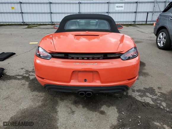 2022 Porsche 718 Boxster S with VIN WP0CB2A85NS221192, listed as a Copart auction lot 51336975 with 10,726 mi miles and Salvage Title. Bid and sale history available at carsss.com. Image 6.