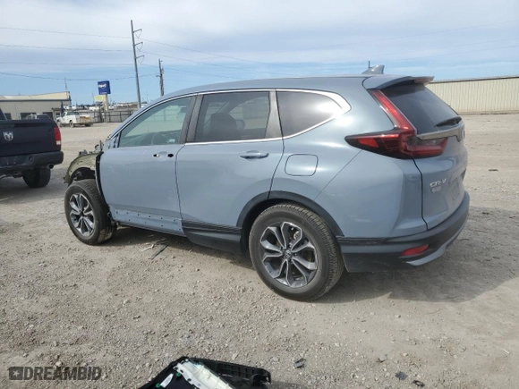 2022 Honda CR-V EX with VIN 5J6RW1H58NA000061, listed as a Copart auction lot 46437895 with 13,710 mi miles and Salvage Title. Bid and sale history available at carsss.com. Image 2.
