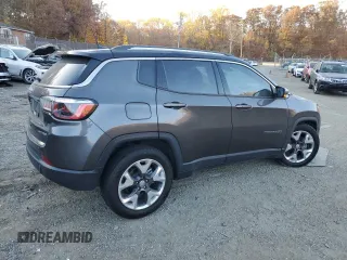 2021 Jeep Compass Limited with VIN 3C4NJCCB3MT597123, listed as a Copart auction lot 78966514 with 64,205 mi miles and Salvage Title. Bid and sale history available at carsss.com. Image 3.