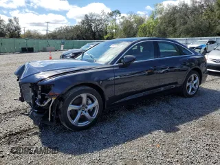 2024 Audi A6 Premium Plus with VIN WAUE3BF24RN046462, listed as a Copart auction lot 46875095 with 20,333 mi miles and Clean Title. Bid and sale history available at DreamBid. Image 1.