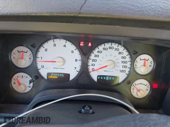 2002 Dodge 1500 with VIN 1D7HA16N92J230616, listed as a IAAI auction lot 41502283 with 242,035 mi miles and . Bid and sale history available at DreamBid. Image 7.