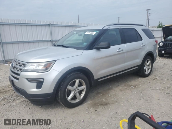 2018 Ford Explorer XLT with VIN 1FM5K7DH3JGA40649, listed as a Copart auction lot 60097085 with 326,069 mi miles and Clean title. Bid and sale history available at DreamBid. Image 1.