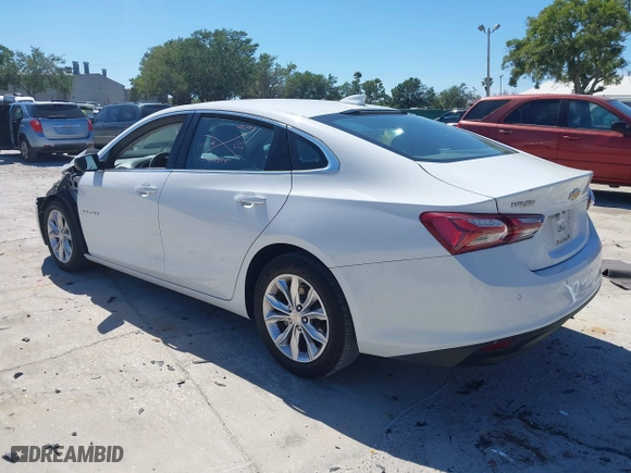2021 Chevrolet Malibu LT with VIN 1G1ZD5ST3MF010646, listed as a IAAI auction lot 42048202 with 63,871 mi miles. Bid and sale history available at carsss.com. Image 3.