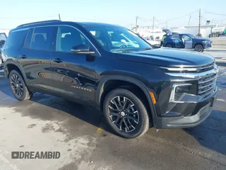 2025 Chevrolet Traverse FWD LT с VIN 1GNERGRS1SJ133704, выставлен на аукционе IAAI как лот 42001762 с пробегом 2 423 миль миль и . История ставок и продаж доступна на DreamBid. Изображение 1.