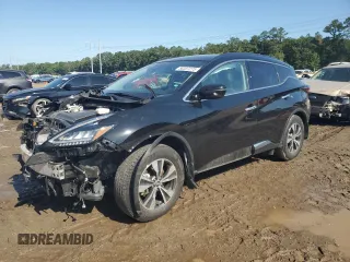 2023 Nissan Murano SV with VIN 5N1AZ2BJ8PC104798, listed as a Copart auction lot 56307275 with 34,811 mi miles and Salvage title. Bid and sale history available at DreamBid. Image 1.
