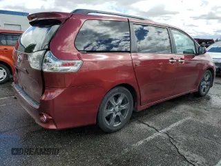 2017 Toyota Sienna SE with VIN 5TDXZ3DC3HS779123, listed as a Copart auction lot 49278885 with 0 mi miles and Salvage Title. Bid and sale history available at carsss.com. Image 3.