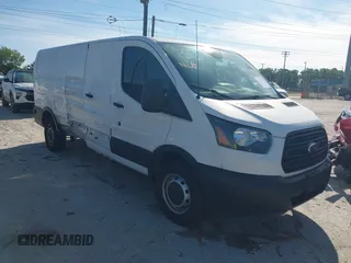 2019 Ford Transit with VIN 1FTYR2ZM1KKB25574, listed as a IAAI auction lot 41891247 with 142,627 mi miles and . Bid and sale history available at DreamBid. Image 1.