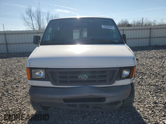 2007 Ford Econoline Cargo Commercial with VIN 1FTNE14W67DB32713, listed as a Copart auction lot 45550425 with 209,925 mi miles and Salvage Title. Bid and sale history available at DreamBid. Image 5.